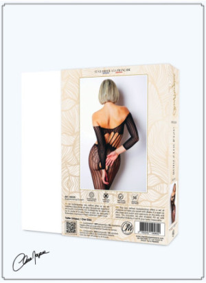 Bodystocking manches longues seins nus - Le Numéro 5 - Collection Bodystocking - CM99005